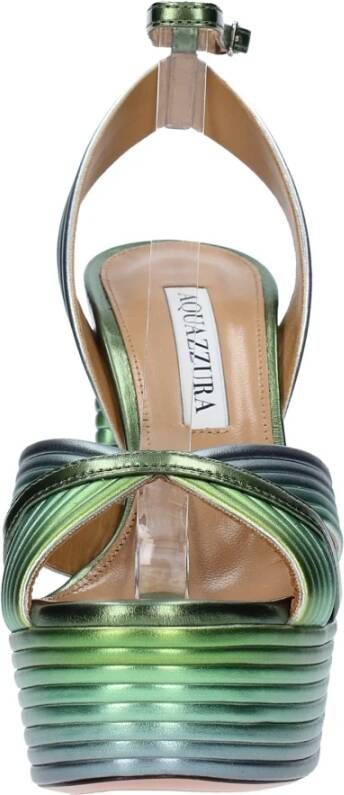 Aquazzura Sandalen Groen Green Dames