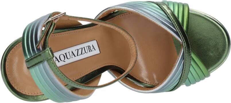 Aquazzura Sandalen Groen Green Dames