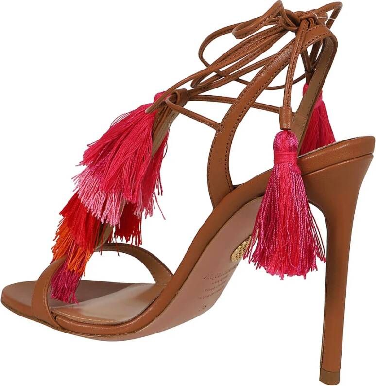 Aquazzura Sandals Brown Dames