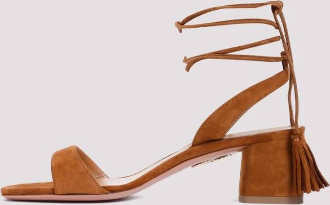 Aquazzura Sandals Brown Dames