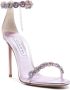 Aquazzura Kristalversierde 110mm sandalen Purple Dames - Thumbnail 2