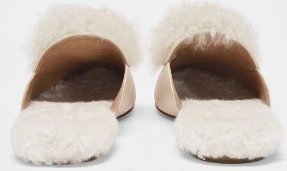 Aquazzura Slippers Beige Dames