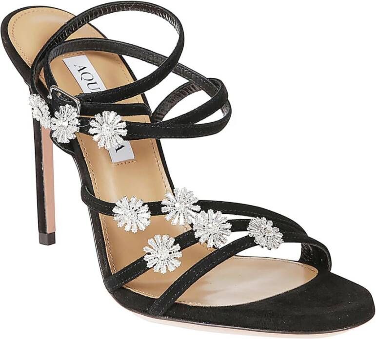 Aquazzura Starry Night Sandal Black Dames