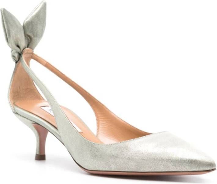 Aquazzura Stijlvol Schoeisel voor Jou Gray Dames