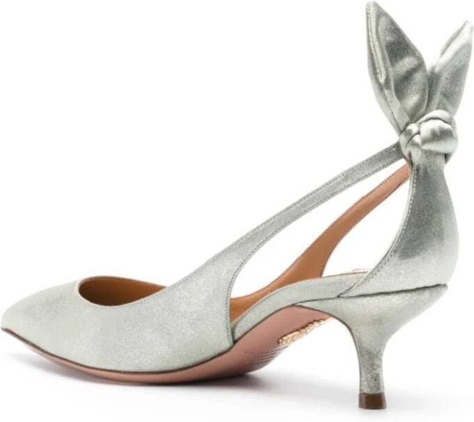 Aquazzura Stijlvol Schoeisel voor Jou Gray Dames