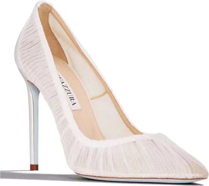 Aquazzura Stijlvolle hoge hakken pompen White Dames