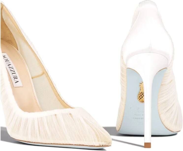 Aquazzura Stijlvolle hoge hakken pompen White Dames