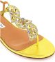 Aquazzura Stijlvolle Sandalen met Gntflas0Nplctr Detail Yellow Dames - Thumbnail 4