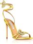 Aquazzura Stijlvolle Sandalen met Uniek Ontwerp Yellow Dames - Thumbnail 2