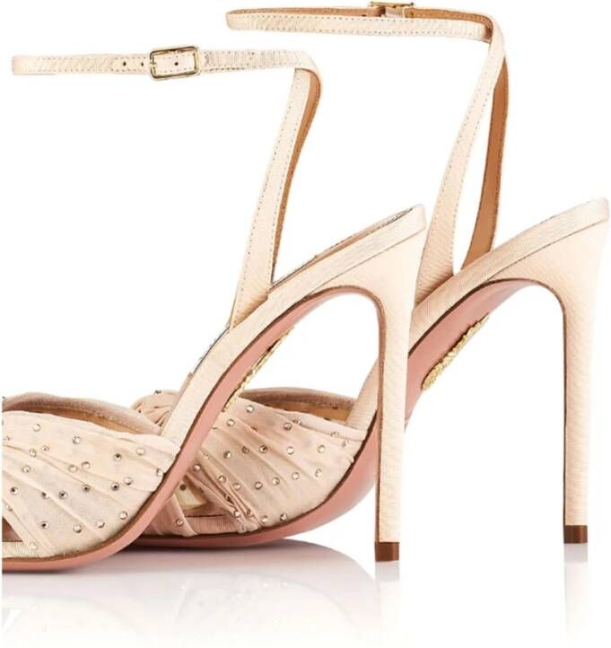 Aquazzura Stijlvolle Zomer Sandalen Beige Dames