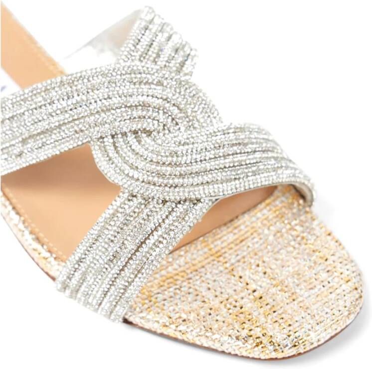 Aquazzura Stijlvolle Zomer Sandalen voor Vrouwen Beige Dames