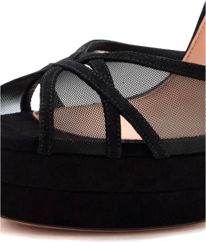 Aquazzura Stijlvolle Zomer Sandalen voor Vrouwen Black Dames