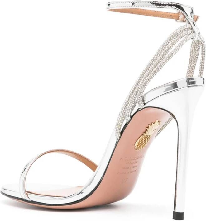 Aquazzura Stijlvolle Zomer Sandalen voor Vrouwen Gray Dames