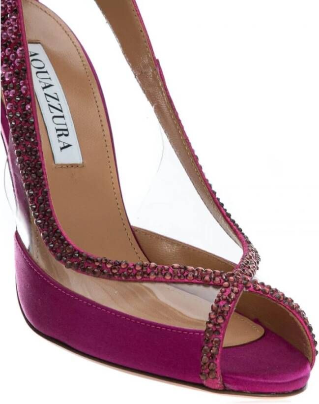 Aquazzura Stijlvolle Zomer Sandalen voor Vrouwen Pink Dames