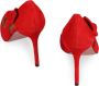 Aquazzura Strik Suede Pumps met Uitgesneden Detail Red Dames - Thumbnail 3