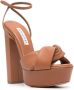 Aquazzura Tabak Olie Plateau Brown Dames - Thumbnail 3