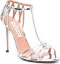 Aquazzura Zilver Stiletto Hiel Enkelband Gray Dames - Thumbnail 2