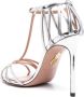 Aquazzura Zilver Stiletto Hiel Enkelband Gray Dames - Thumbnail 3