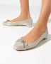 Aquazzura Zilveren Ballerina's met Strik Gray Dames - Thumbnail 2