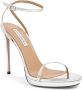 Aquazzura Zilveren Olie Platform Hoge Hak Sandalen Gray Dames - Thumbnail 2