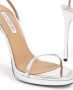 Aquazzura Zilveren Olie Platform Hoge Hak Sandalen Gray Dames - Thumbnail 3