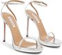 Aquazzura Zilveren Olie Platform Hoge Hak Sandalen Gray Dames - Thumbnail 5