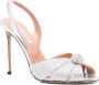 Aquazzura Zilveren Strappy Sandalen Gray Dames - Thumbnail 2