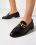 Aquazzura Zwarte Brandi Loafers met Gouden Detail Black Dames - Thumbnail 2