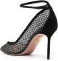 Aquazzura Zwarte enkelband stiletto pumps Black Dames - Thumbnail 3