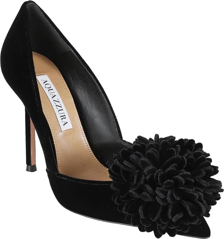 Aquazzura Zwarte gehakte Couturier-pomp Black Dames