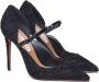 Aquazzura Zwarte hakken met enkelbandje Black Dames - Thumbnail 2