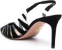 Aquazzura Zwarte Hot Rumor Sling Black Dames - Thumbnail 4