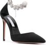 Aquazzura Zwarte platte schoenen voor vrouwen Black Dames - Thumbnail 3