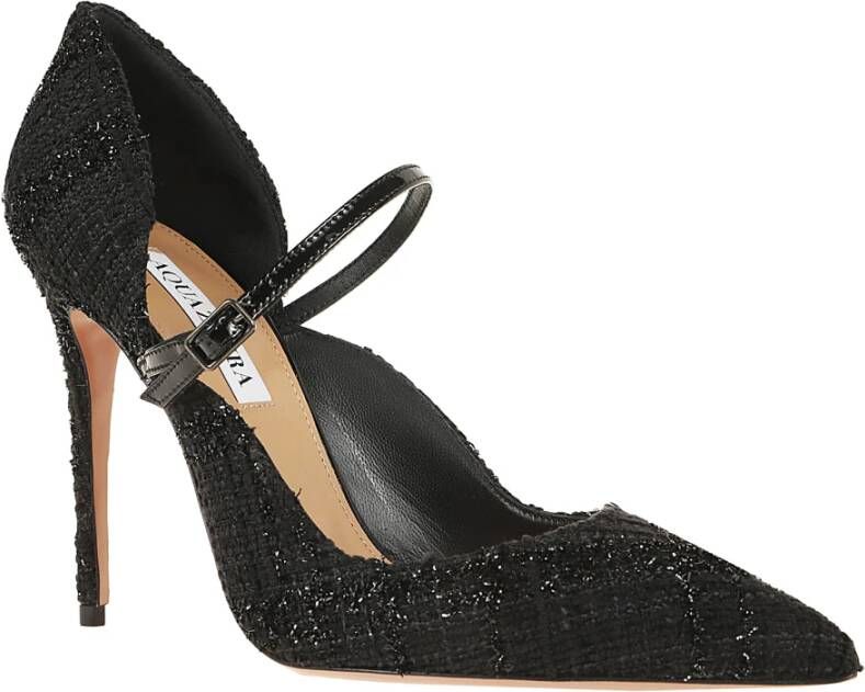 Aquazzura Zwarte pomp voor Bellezza stijl Black Dames