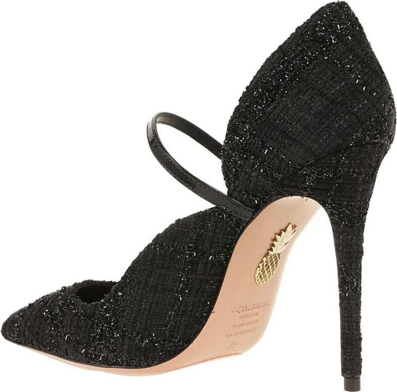 Aquazzura Zwarte pomp voor Bellezza stijl Black Dames