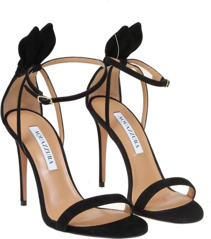 Aquazzura Zwarte Strik Pumps voor Vrouwen Black Dames