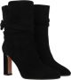 Aquazzura Zwarte Strik Bootie Laarzen Black Dames - Thumbnail 2