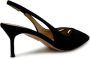 Aquazzura Zwarte Velvet Moves Pumps Black Dames - Thumbnail 2