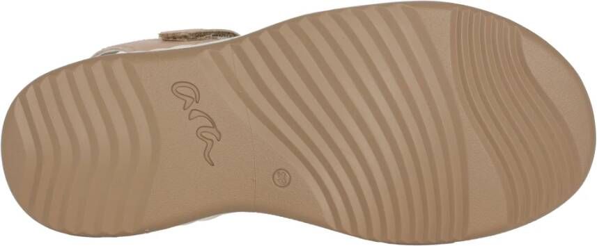 Ara Beige Band Sandaal voor Vrouwen Beige Dames