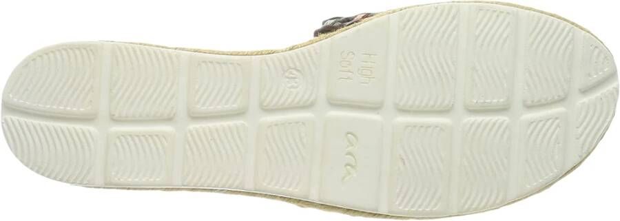 Ara Flat Sandals Bruin Dames