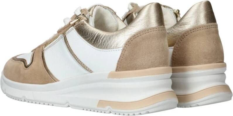 Ara Gouden Accent Bamboe Voering Sneaker Multicolor Dames