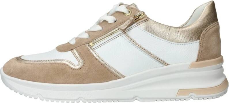 Ara Gouden Accent Bamboe Voering Sneaker Multicolor Dames