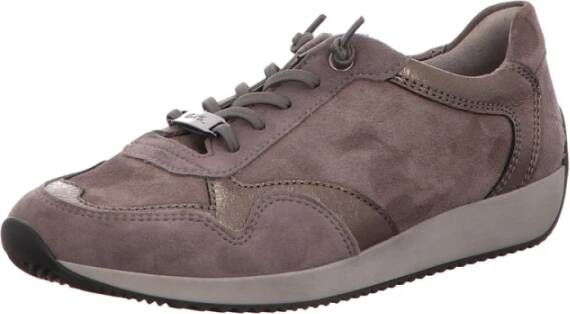 Ara Lisbon Veterschoenen Grijs Gray Dames