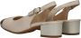 Ara Elegante Beige Slingback met Metallic Neus Beige Dames - Thumbnail 12