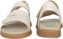 Ara Off White Leren Dames Sandaal Beige Dames - Thumbnail 3