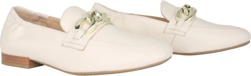 Ara Wijde pasvorm Loafer in Off White Beige Dames