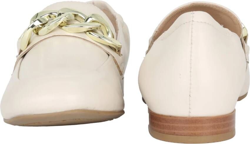 Ara Wijde pasvorm Loafer in Off White Beige Dames