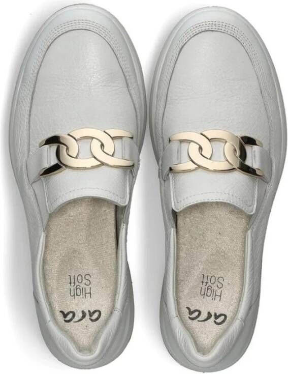 Ara Witte Loafers voor Vrouwen White Dames