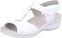 Ara Witte Sandalen Colmar Stijl White Dames - Thumbnail 4