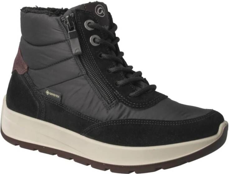 Ara Zwarte Gore-Tex Dames Sneaker Boot Black Dames